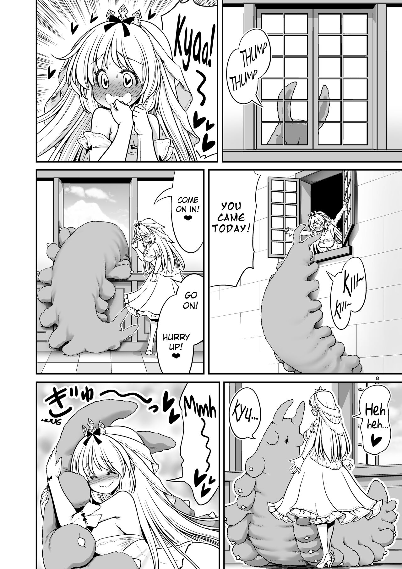 Byoujaku na Junpaku Hime-sama wa Mushikan Love page 8 full