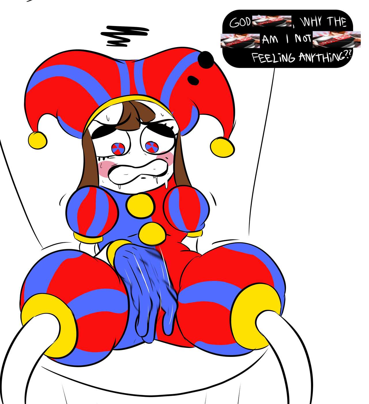 Sexually Frustrated Pomni page 7 full