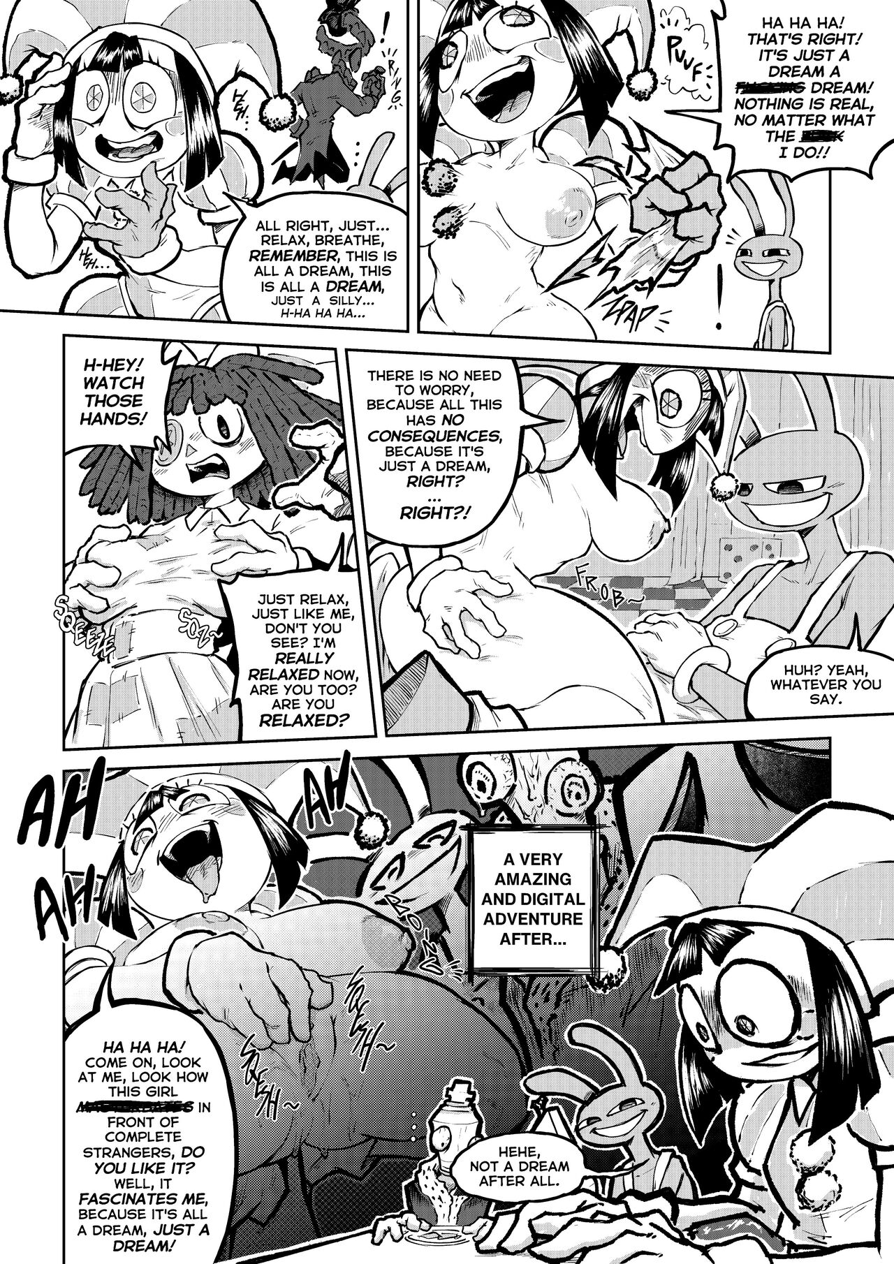 Sexually Frustrated Pomni page 8 full