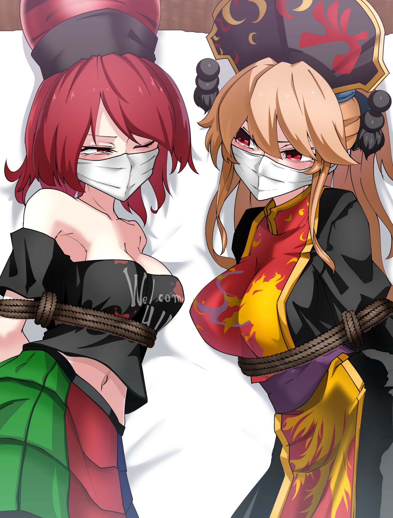 【Kikoka Mizuumi】 Hecatia And Junko page 1 full
