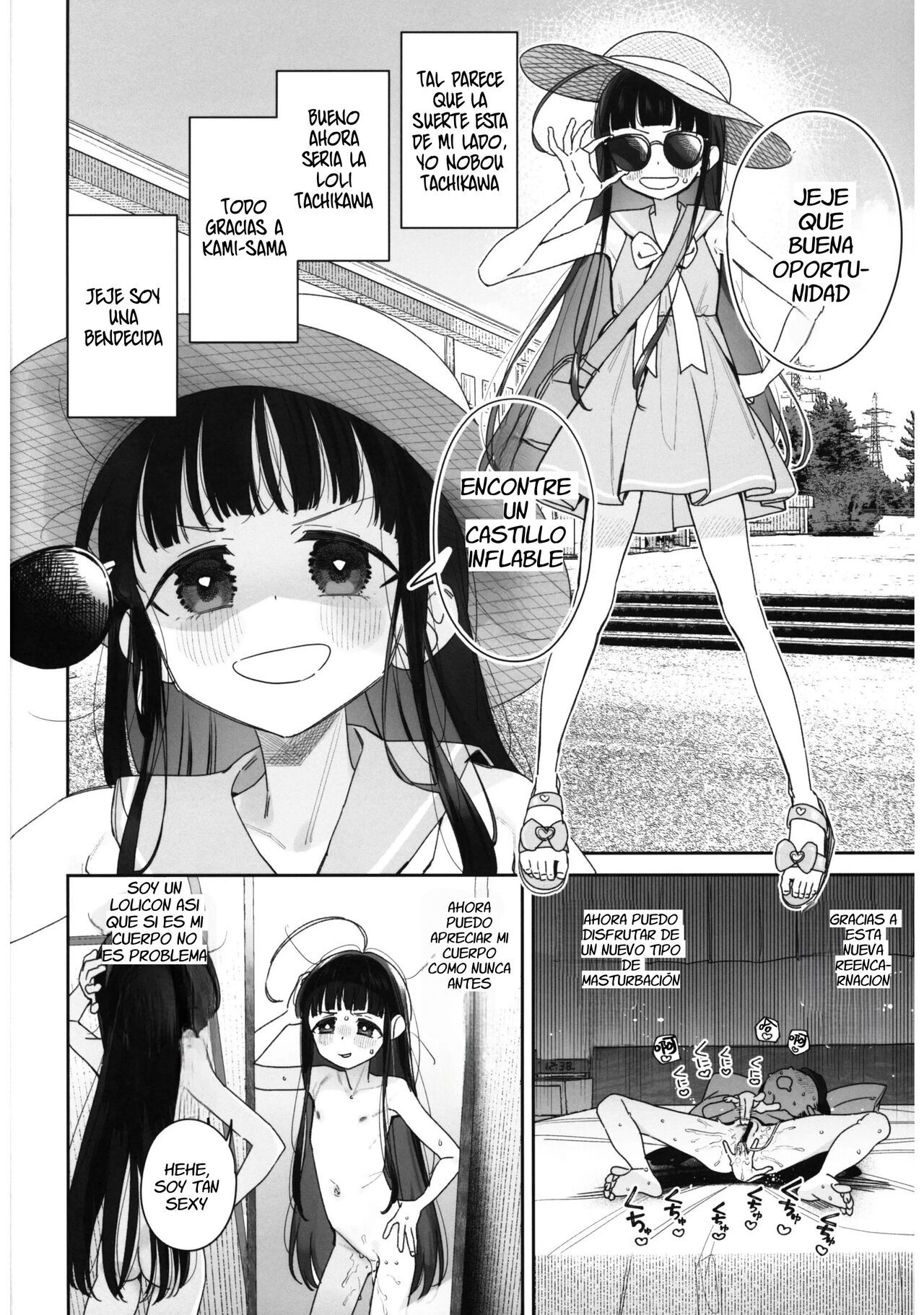 TS Loli Oji-san no Bouken Kanwa -Fuwafuwa Dome Hen- - The Adventures of TS Lori guy. page 3 full