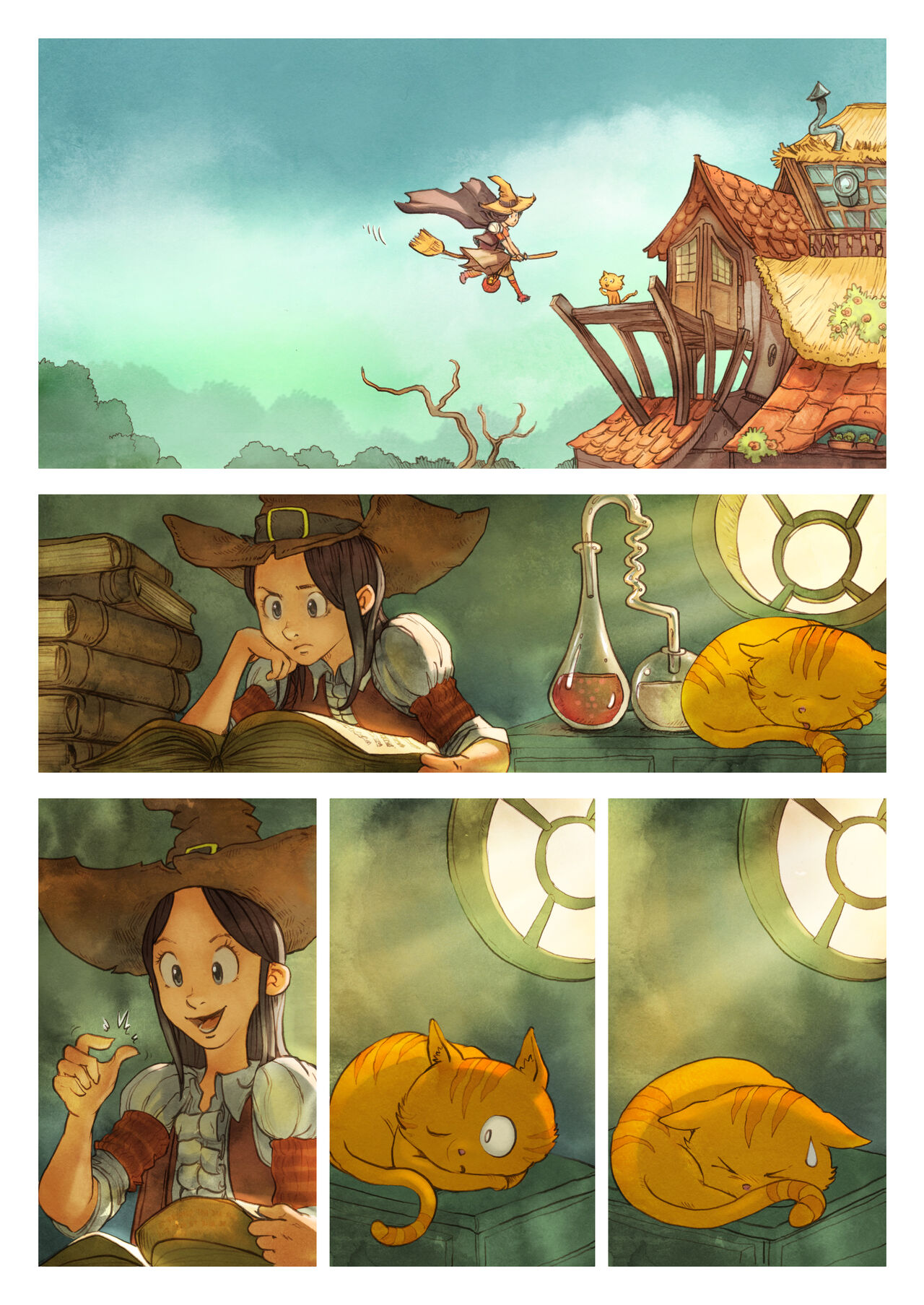 Pepper&amp;Carrot Episode 3: The Secret Ingredients page 4 full