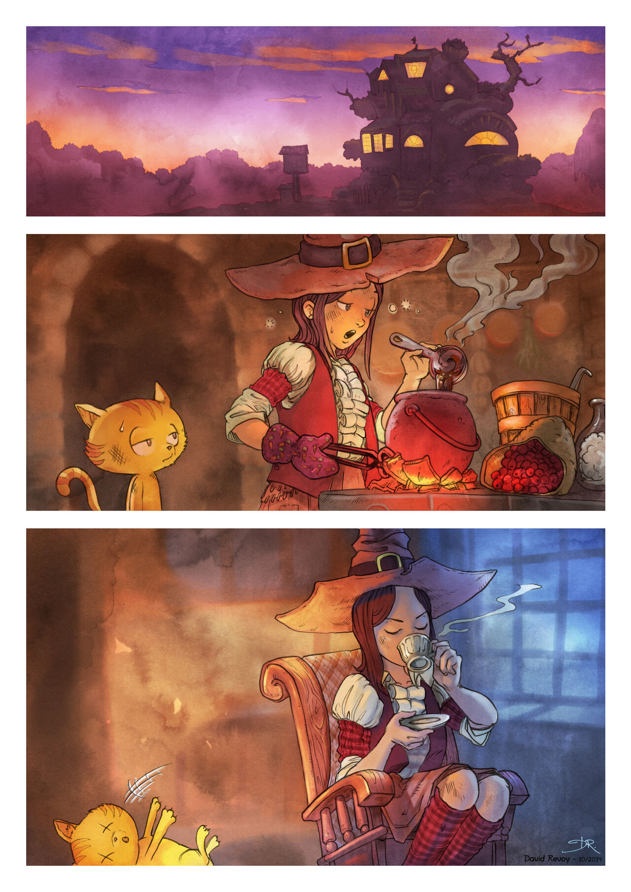 Pepper&amp;Carrot Episode 3: The Secret Ingredients page 7 full