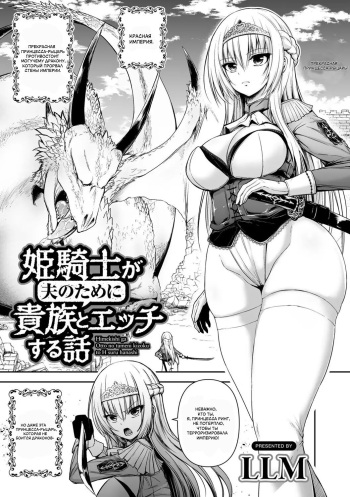Himekishi ga Otto no Tame ni Kizoku to Ecchi suru Hanashi cover