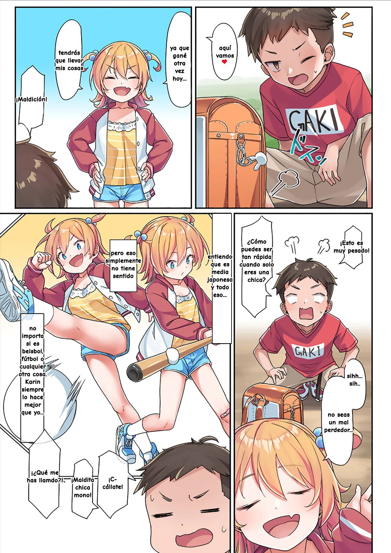 Karin-chan no Himitsu Kichi page 4 full