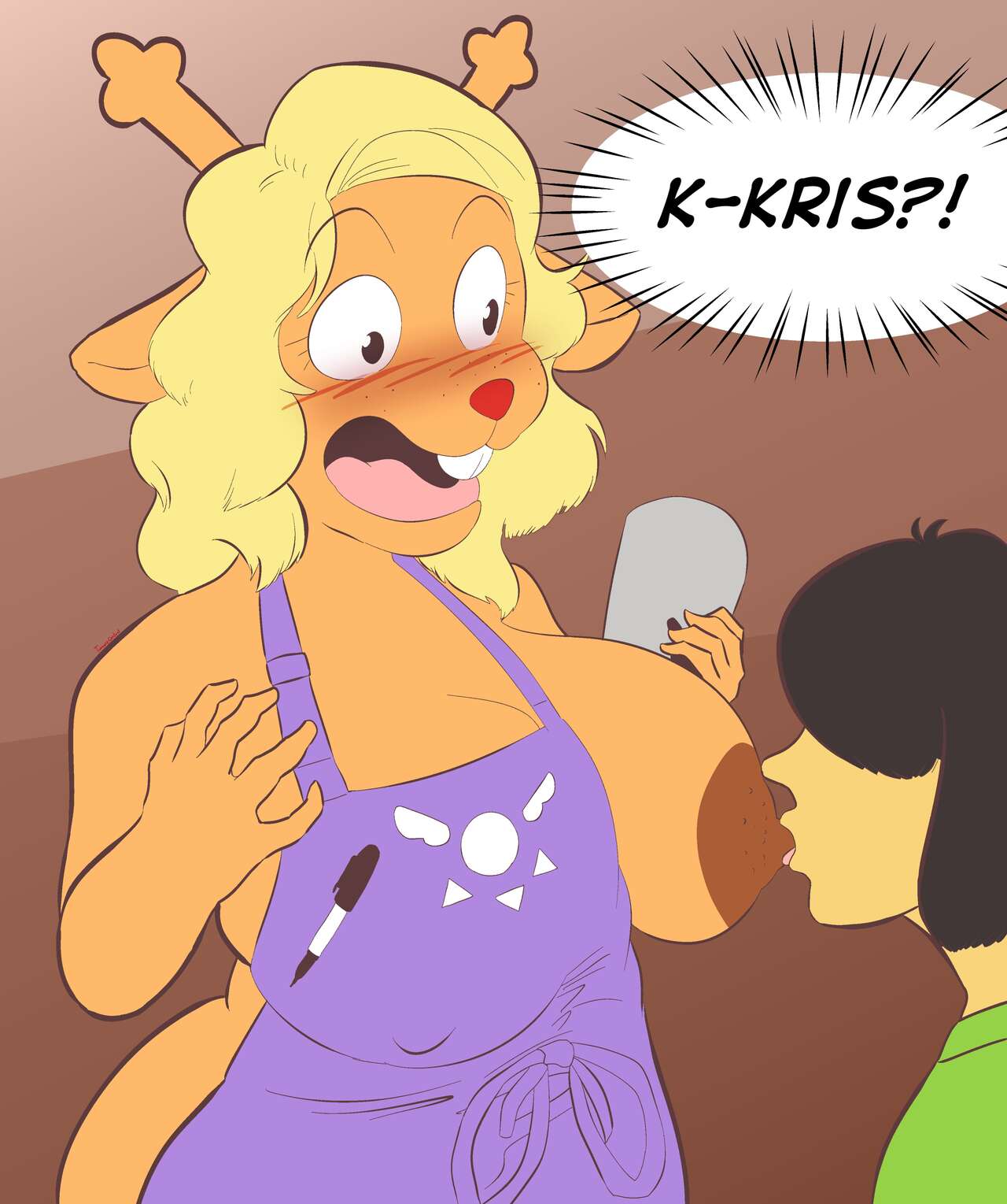 Deltarune Noelle Holiday Collection Part 2 page 8 full