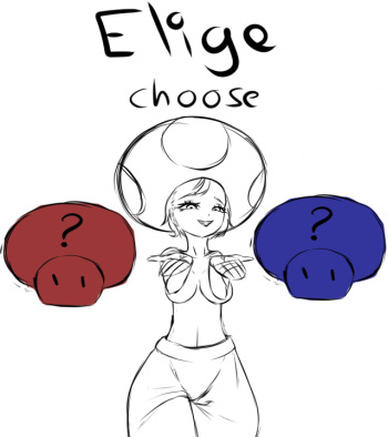 Red or Blue cover