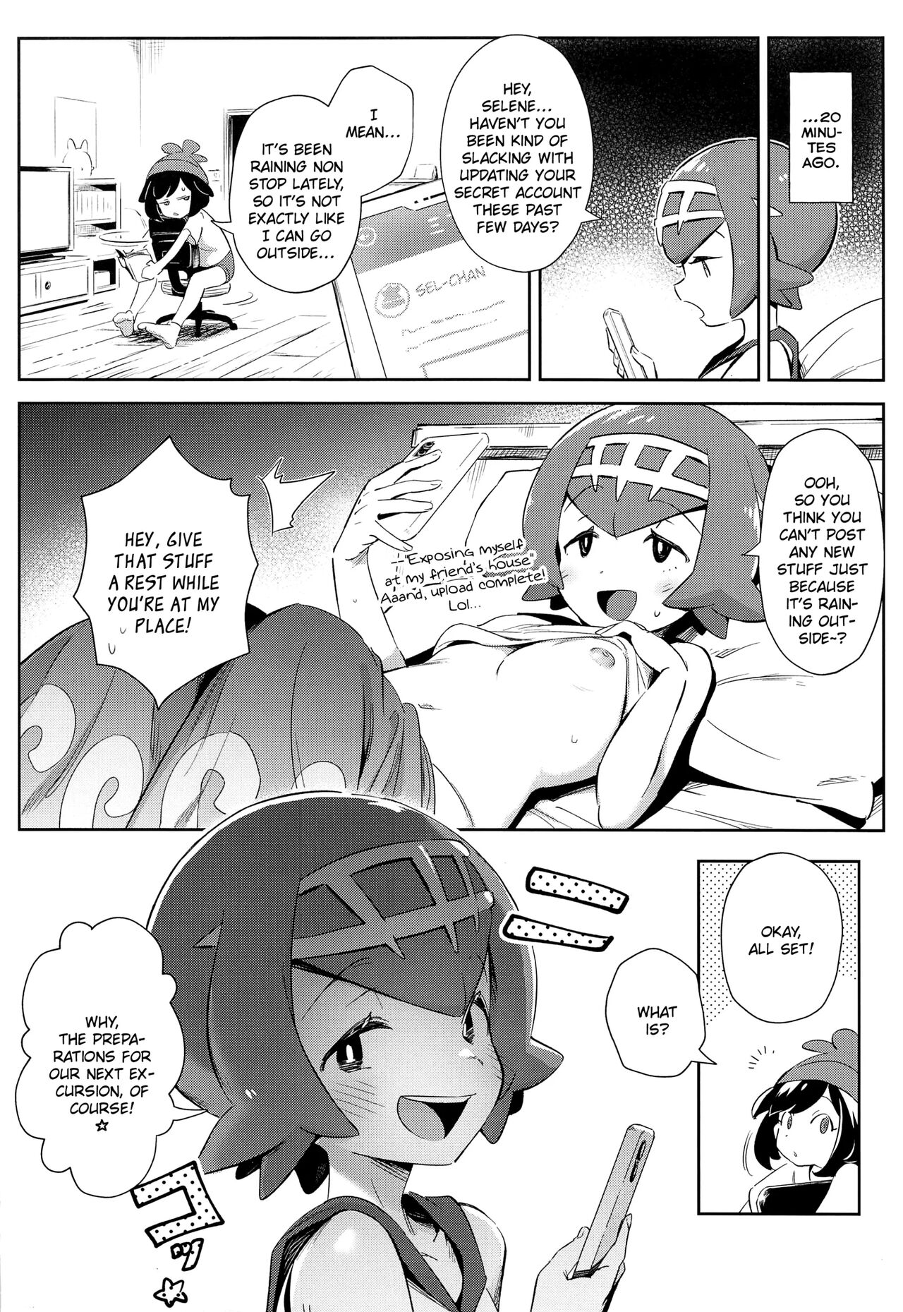 Onnanoko-tachi no Himitsu no Bouken 3 page 4 full