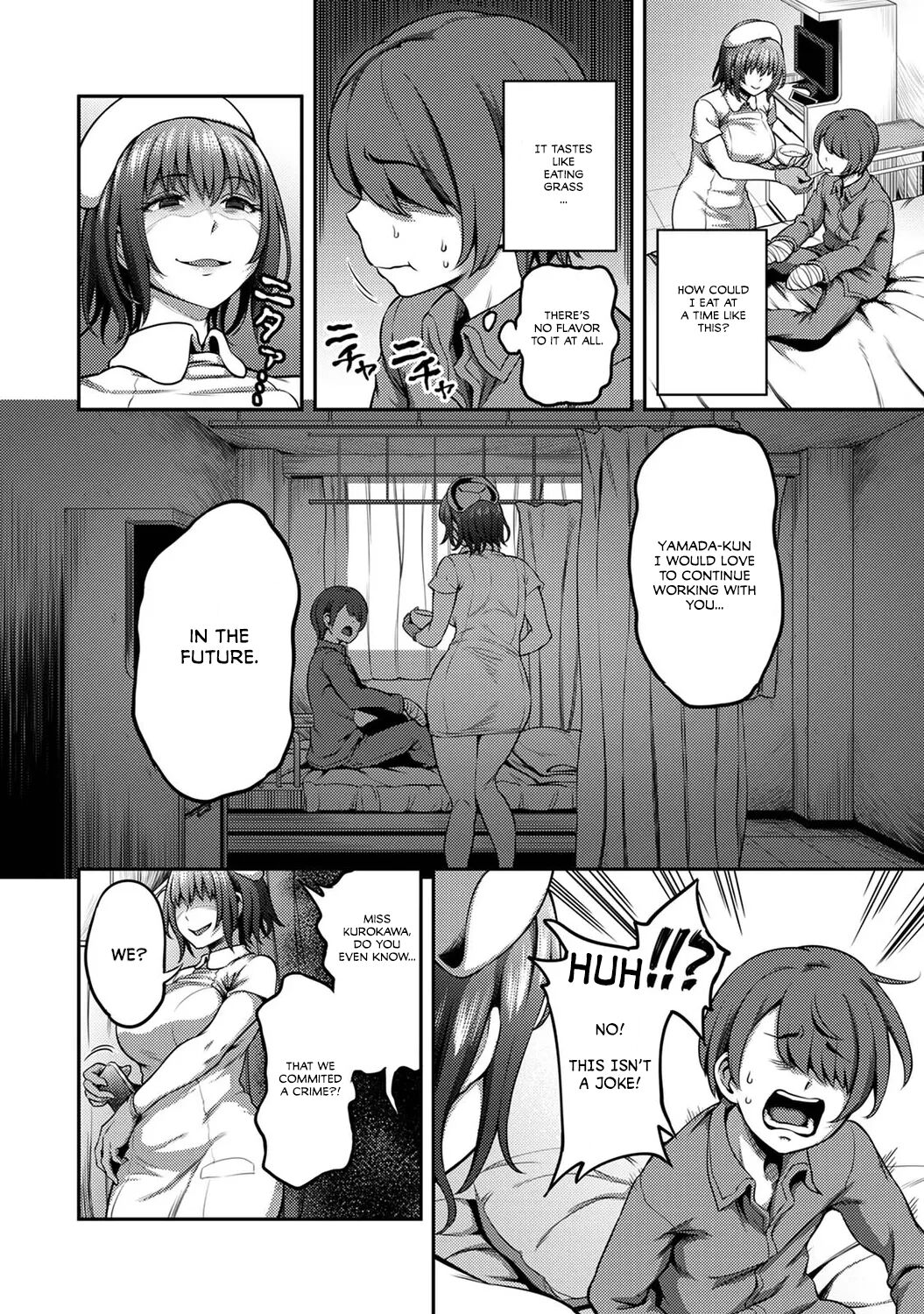 Sakusei Byoutou ~Seikaku Saiaku no Nurse shika Inai Byouin de Shasei Kanri Seikatsu~ Ch. 2 Kouhen | Life in a Hospital With Only the Worst Nurses! Ch. 2.5 page 7 full