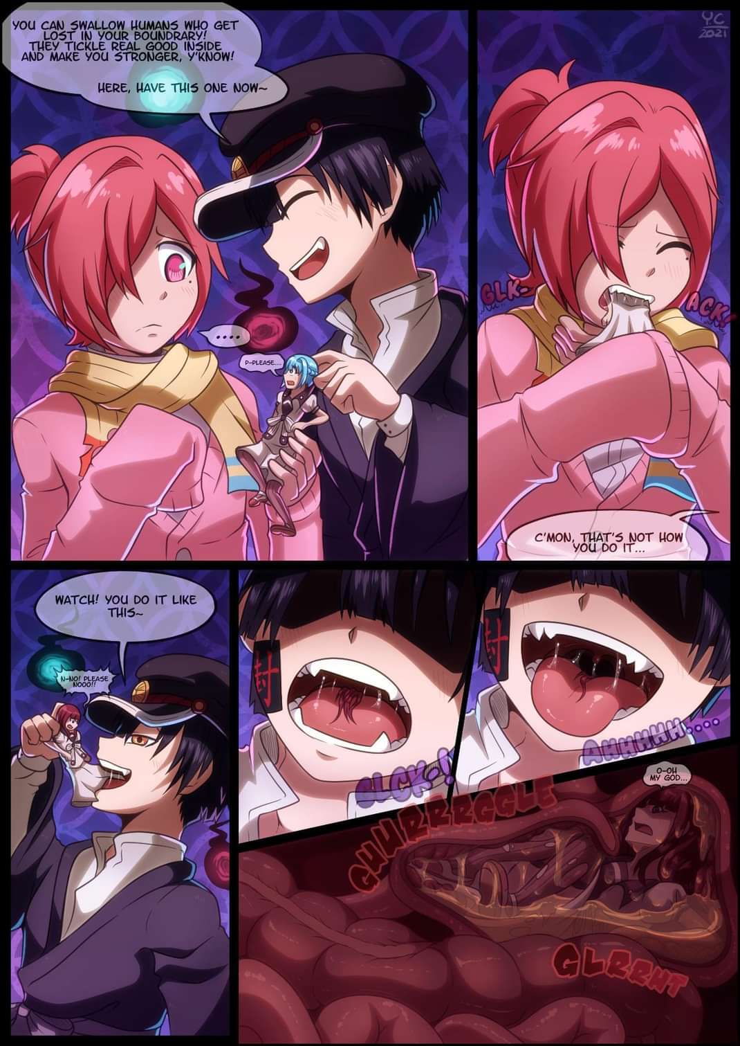 Toilet-Bound Hanako-kun Vore page 1 full