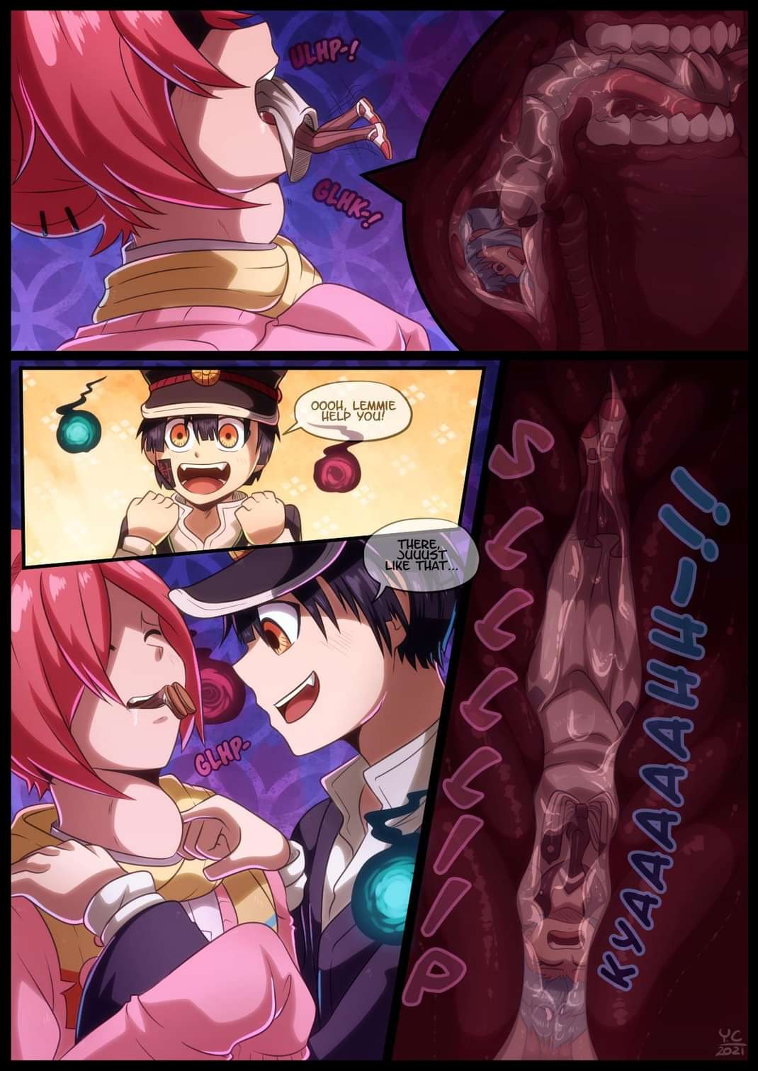Toilet-Bound Hanako-kun Vore page 2 full
