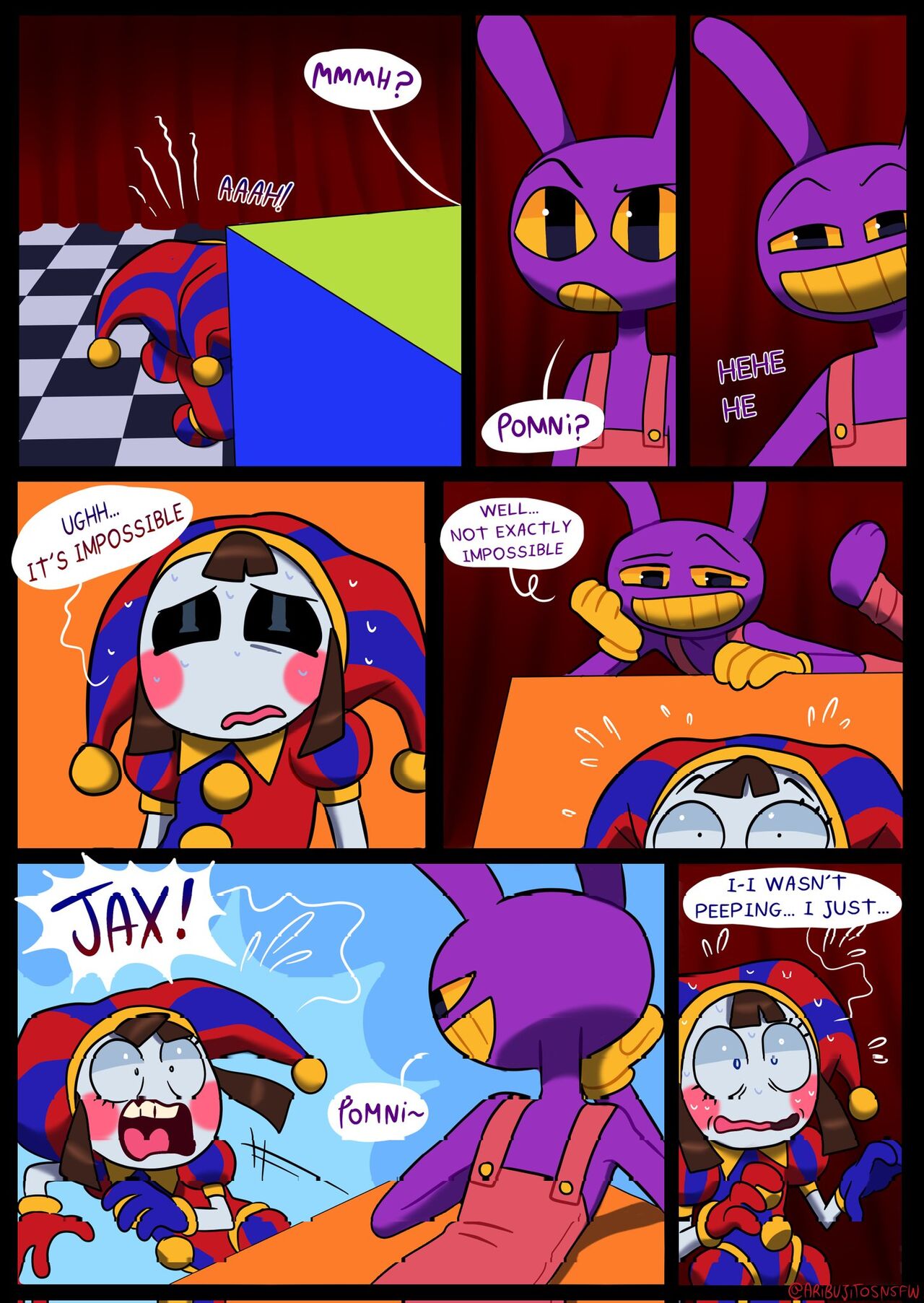 Pomni &amp; Jax  English page 10 full