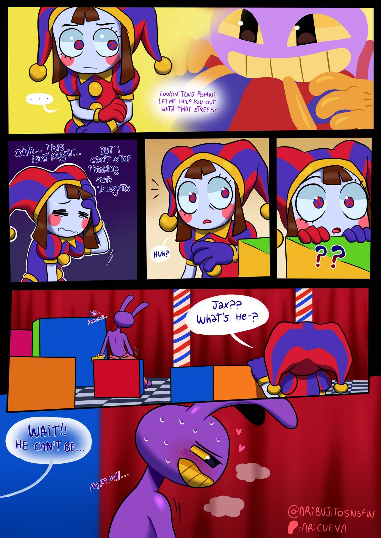 Pomni &amp; Jax  English page 5 full