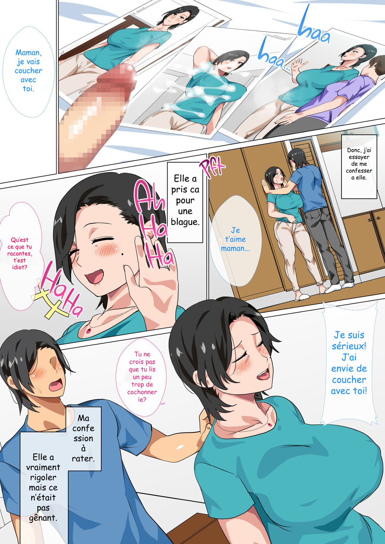 Hahaoya ni Kokuhaku Shitara Ichinichi dake Sex o Sasete Kureta Hanashi | I Confessed to My Mom She Let Me Have a One-Day-Only Sex-Fest page 6 full