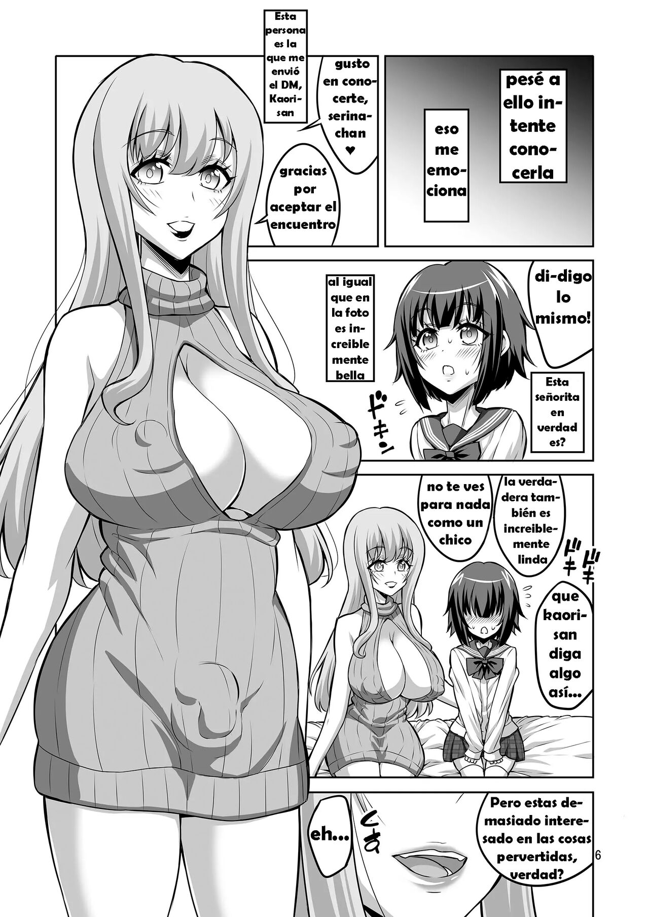 Futanari Onee-san ga Uraaka Otokonoko o Hentai Maso Mesu ni Otoshichaimasu page 5 full