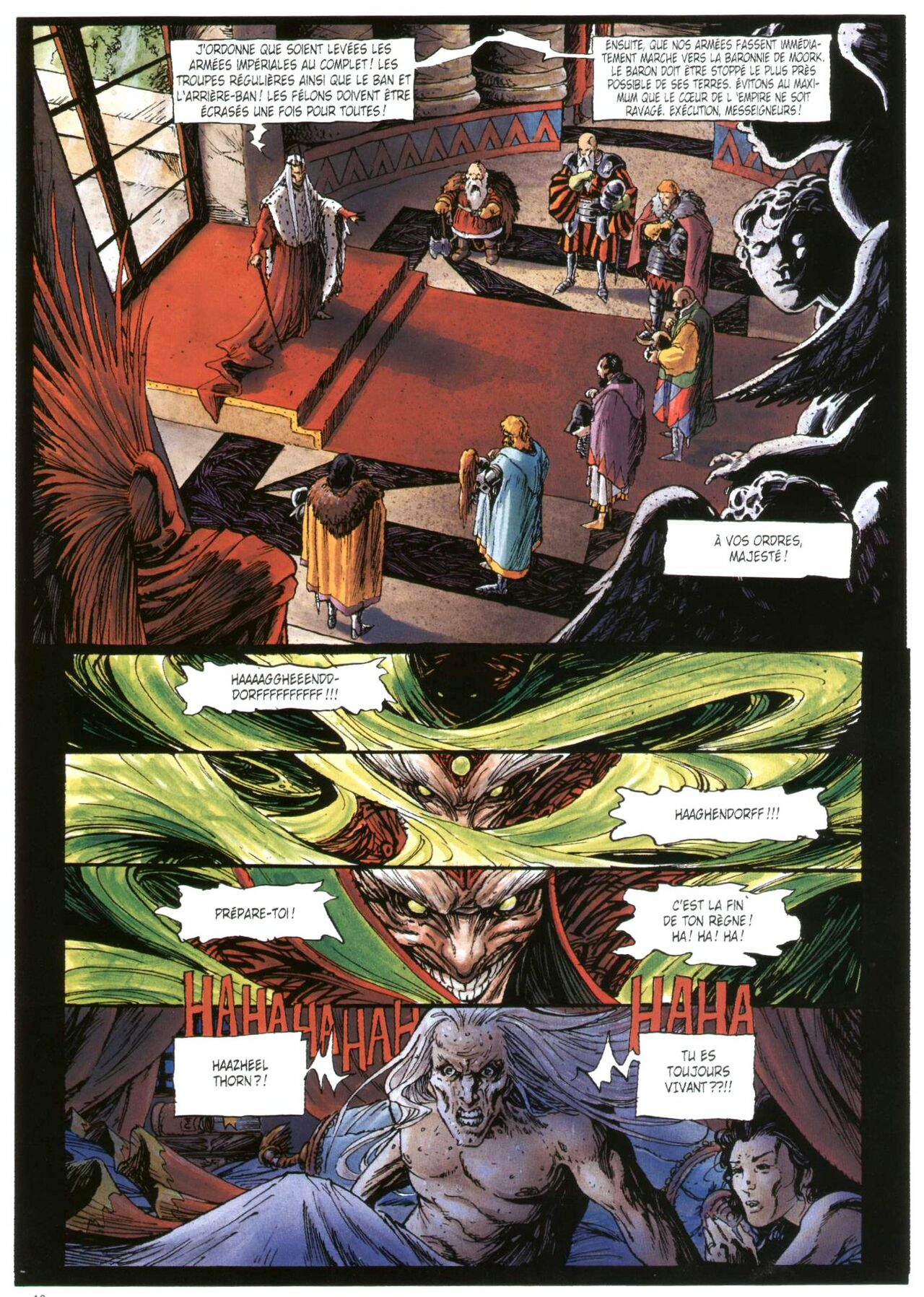 Chroniques De La Lune Noire - T10 - L'aigle Foudroyé page 10 full