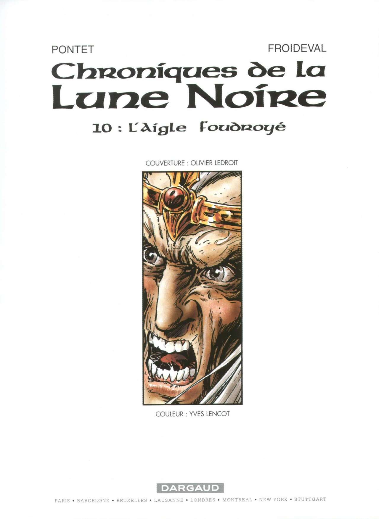 Chroniques De La Lune Noire - T10 - L'aigle Foudroyé page 2 full