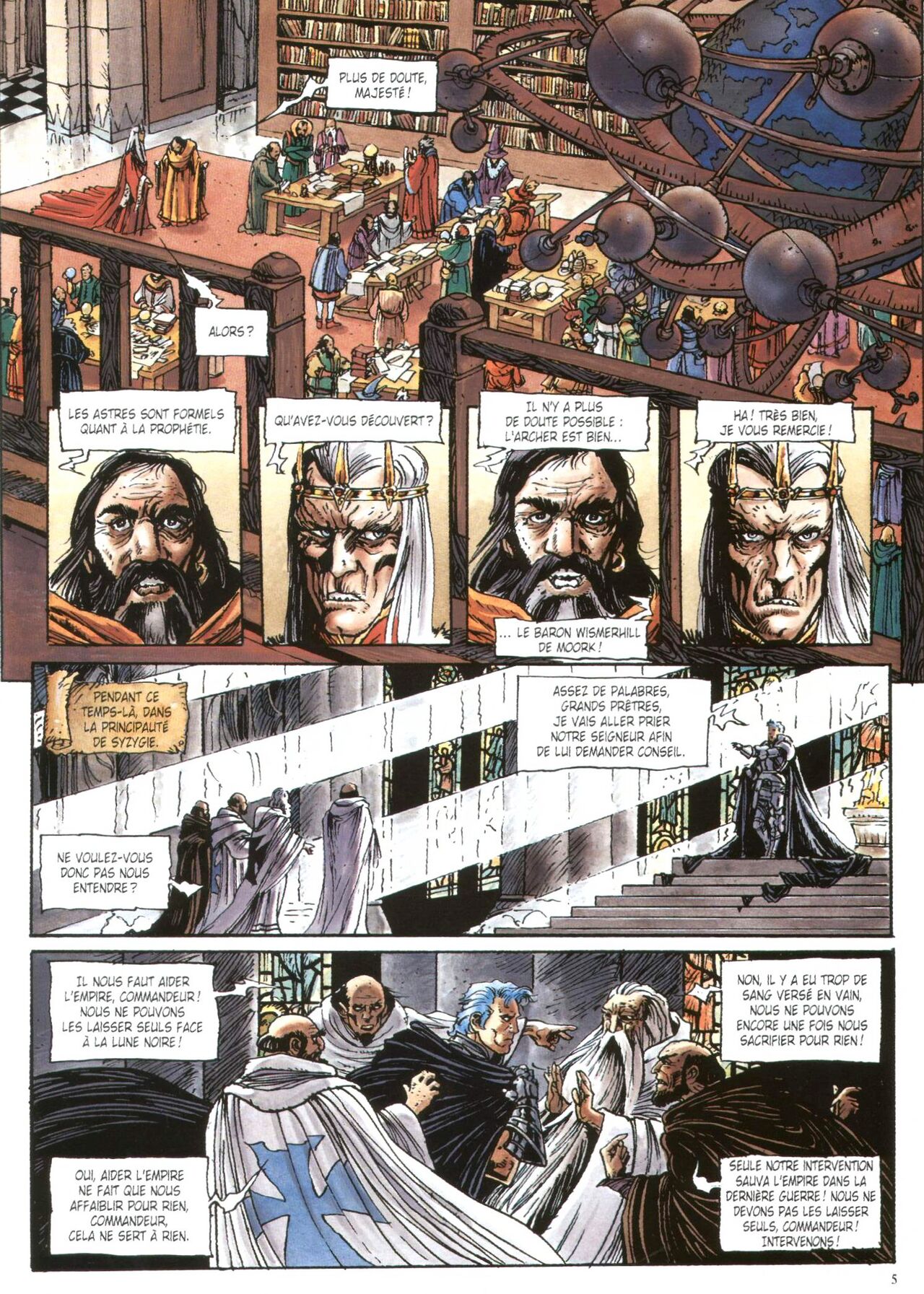 Chroniques De La Lune Noire - T10 - L'aigle Foudroyé page 5 full