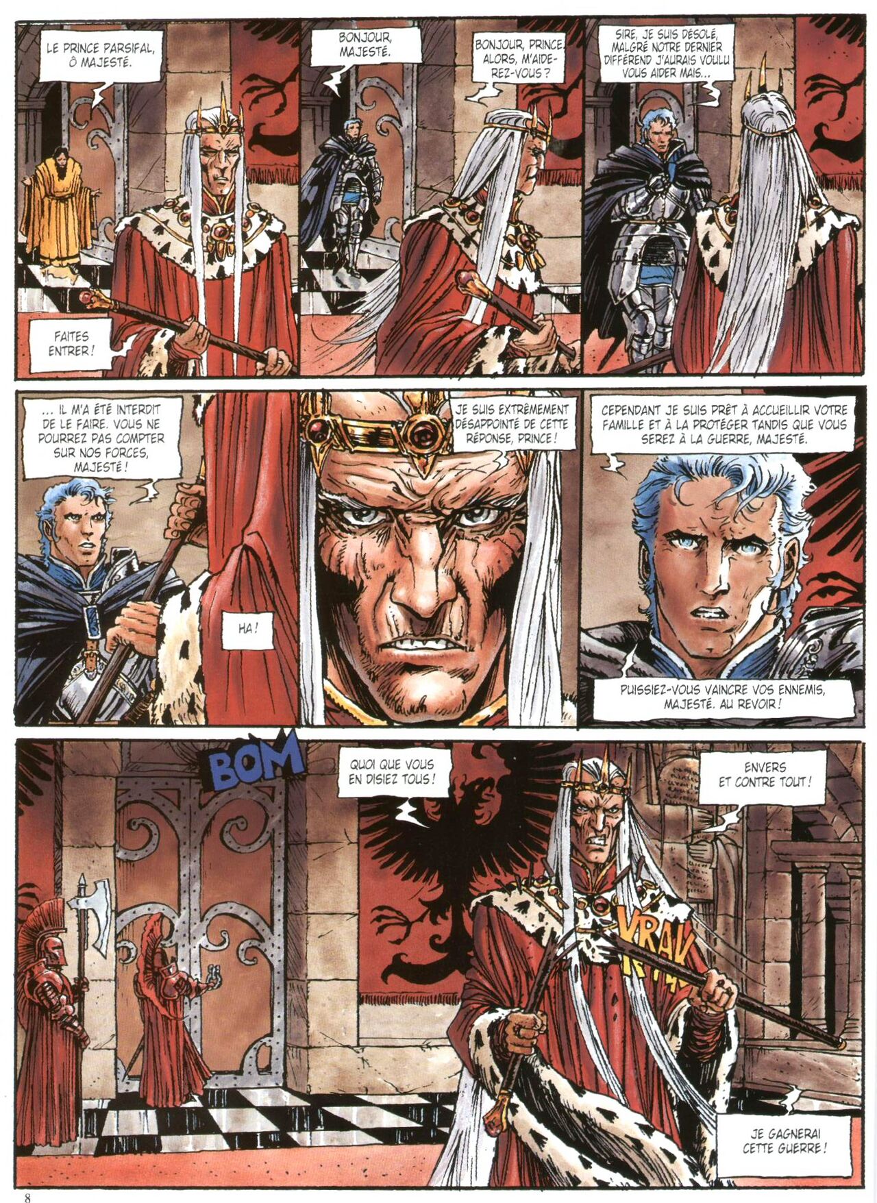 Chroniques De La Lune Noire - T10 - L'aigle Foudroyé page 8 full