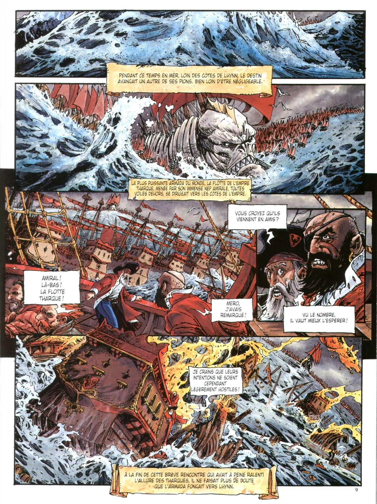 Chroniques De La Lune Noire - T10 - L'aigle Foudroyé page 9 full