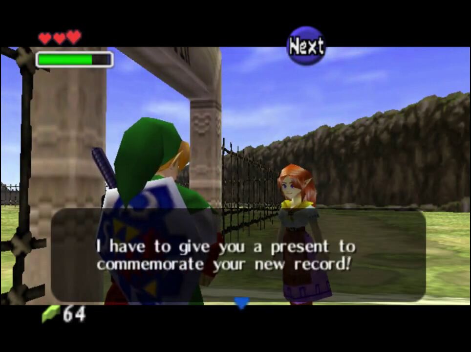 Malon's Reward For Winning Horse Race Minigame page 2 full