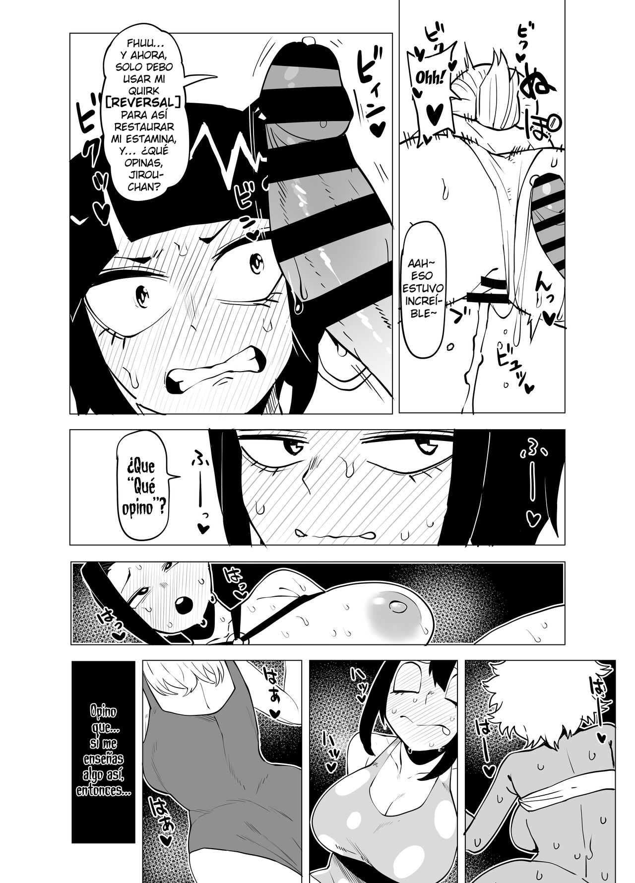 Teisou Gyakuten Butsu ~Kyoka Jiro no Baai~ | Academia de Héroes &amp; una Moralidad Invertida 7: ~Kyoka Jiro~ page 7 full