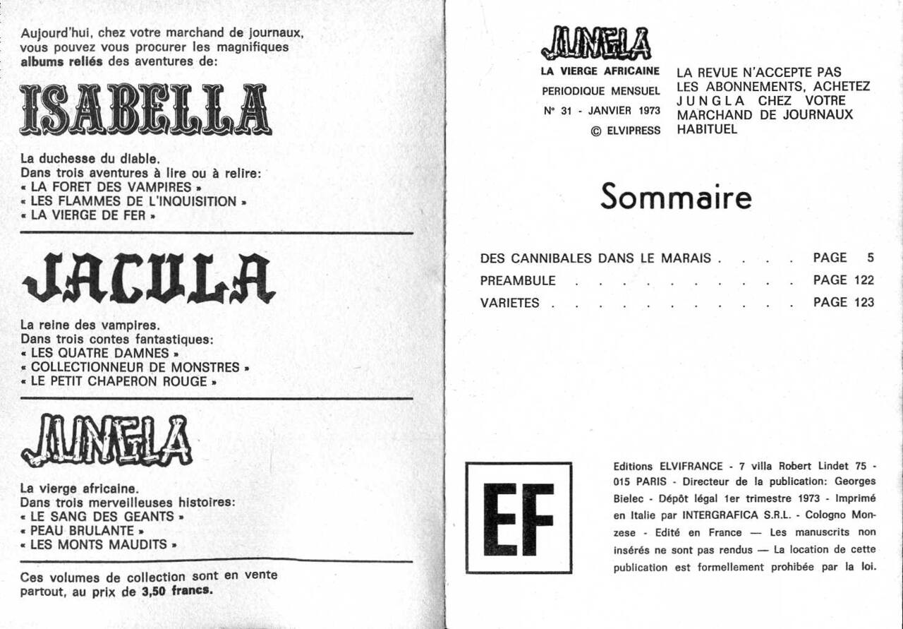 PFA - Jungla #31 Des cannibales des le marais page 2 full
