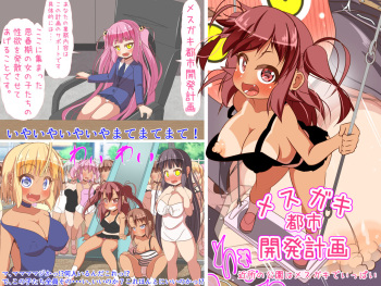 Mesugaki Toshikaihatsu Keikaku Kinjo no Kouen wa Mesugaki de Ippai cover