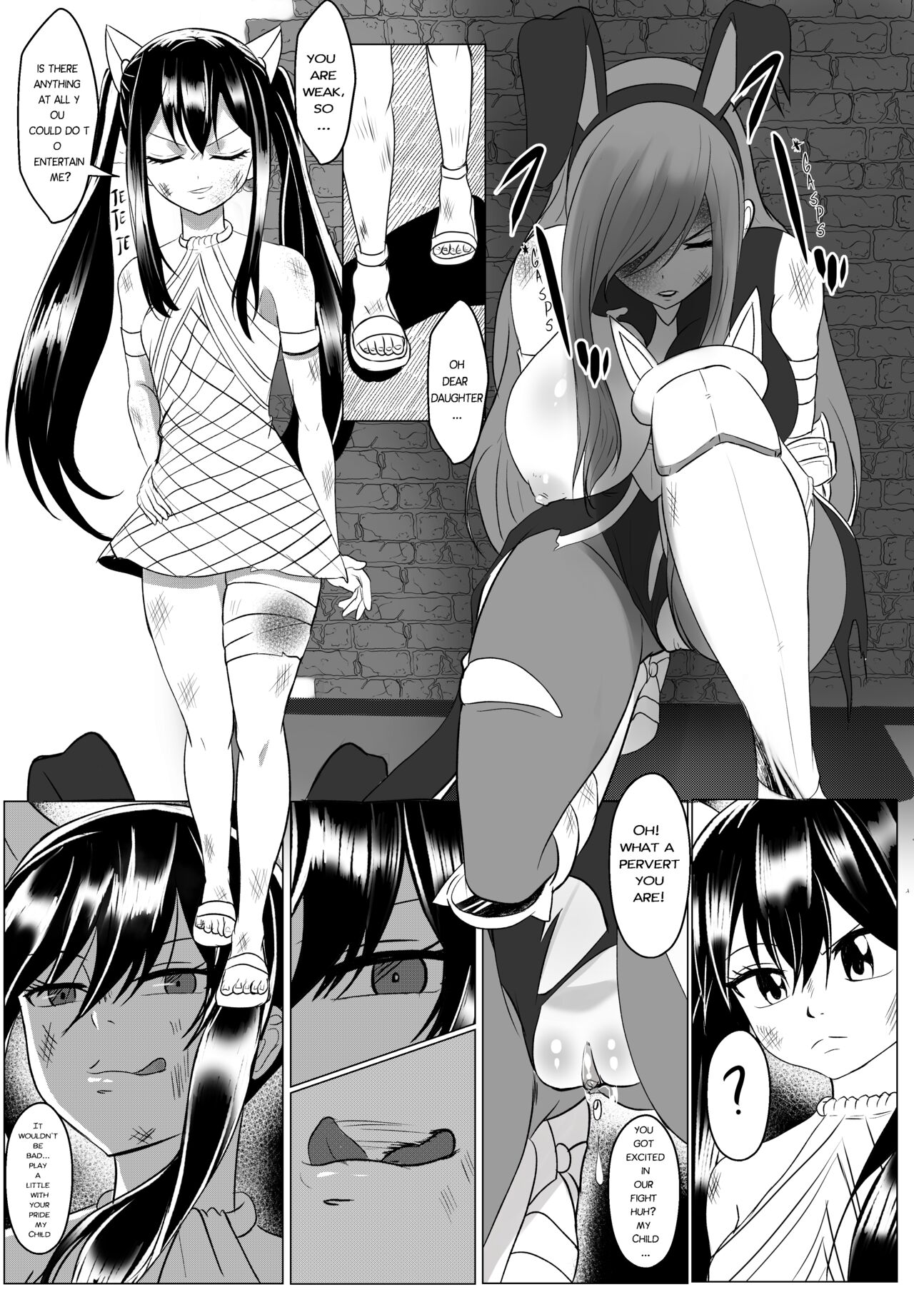 Fairy Tail -Queen Of The Slut- page 6 full