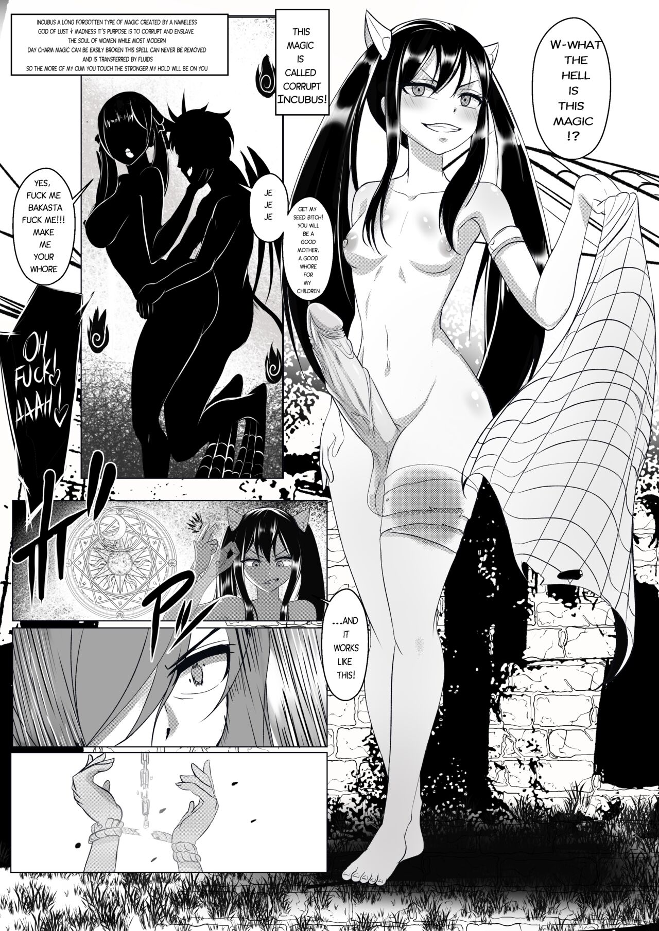 Fairy Tail -Queen Of The Slut- page 9 full