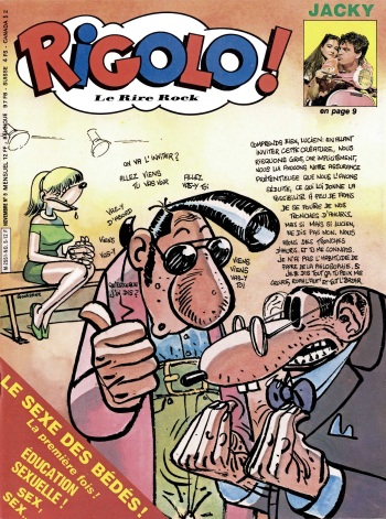 Rigolo ! 05 - Le sexe des bédés ! cover