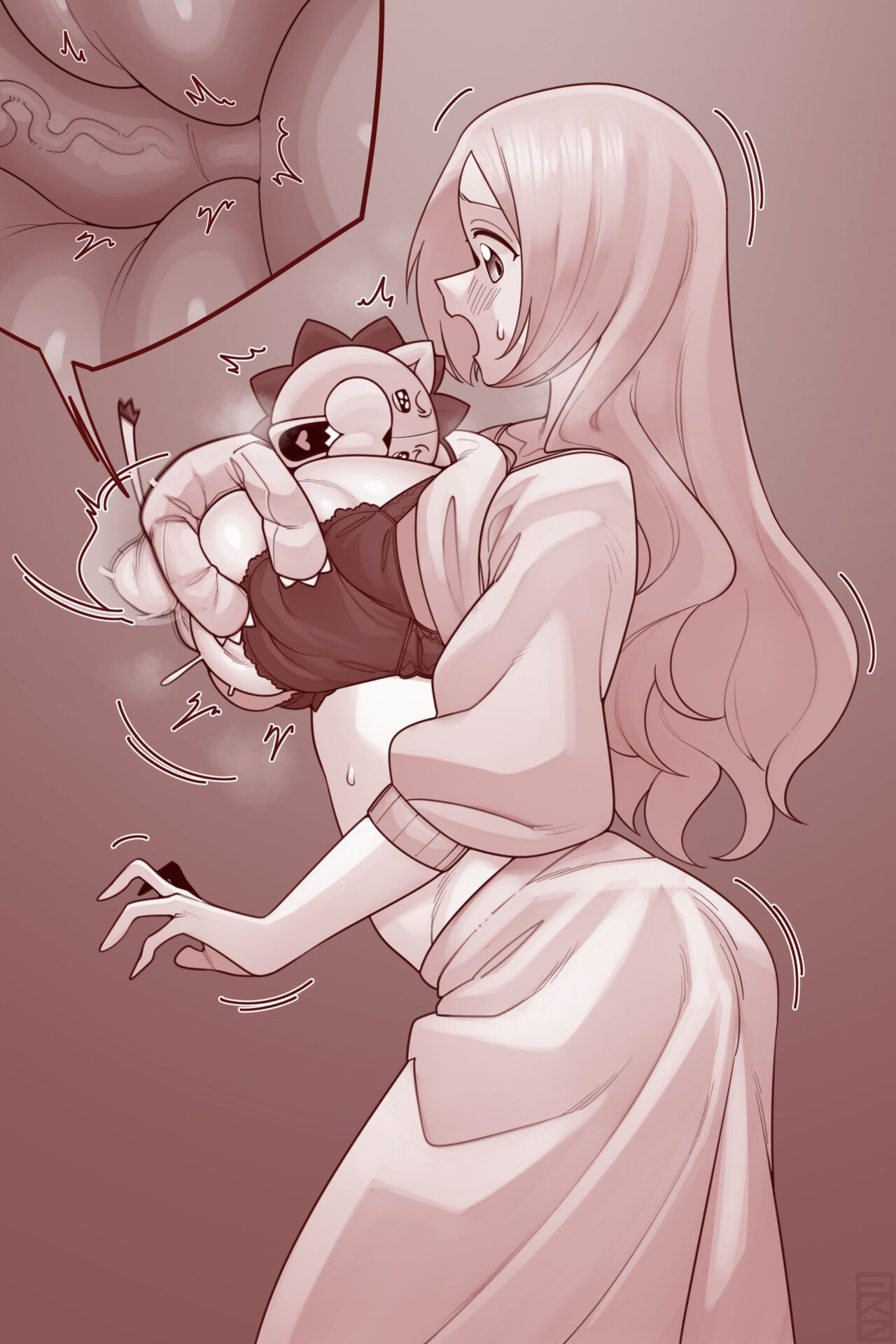 Orihime x Kon page 6 full