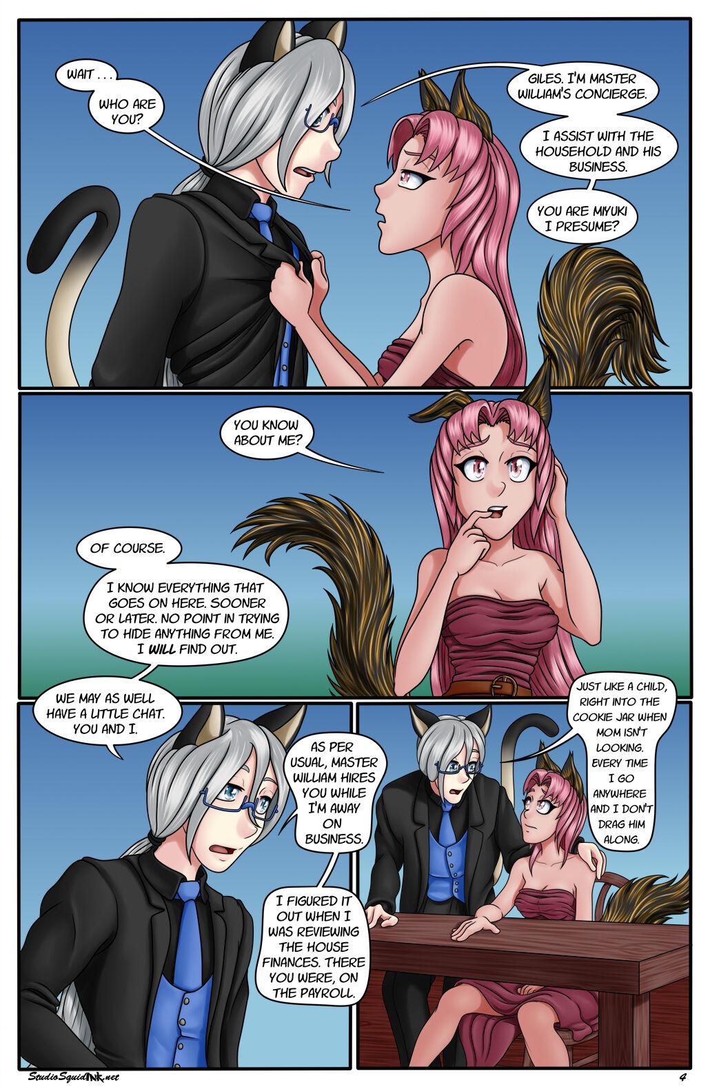 The Cat House Vol. 7: Snake in the Grass page 6 full