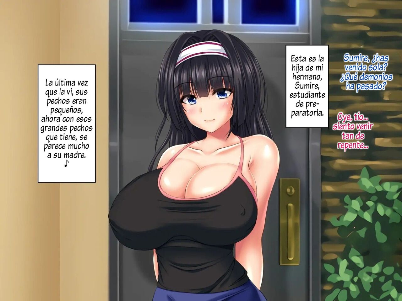 Kyonyuu Sugiru Oyako ni Kyochin de Dosukebe Haramase Oyakodon page 8 full
