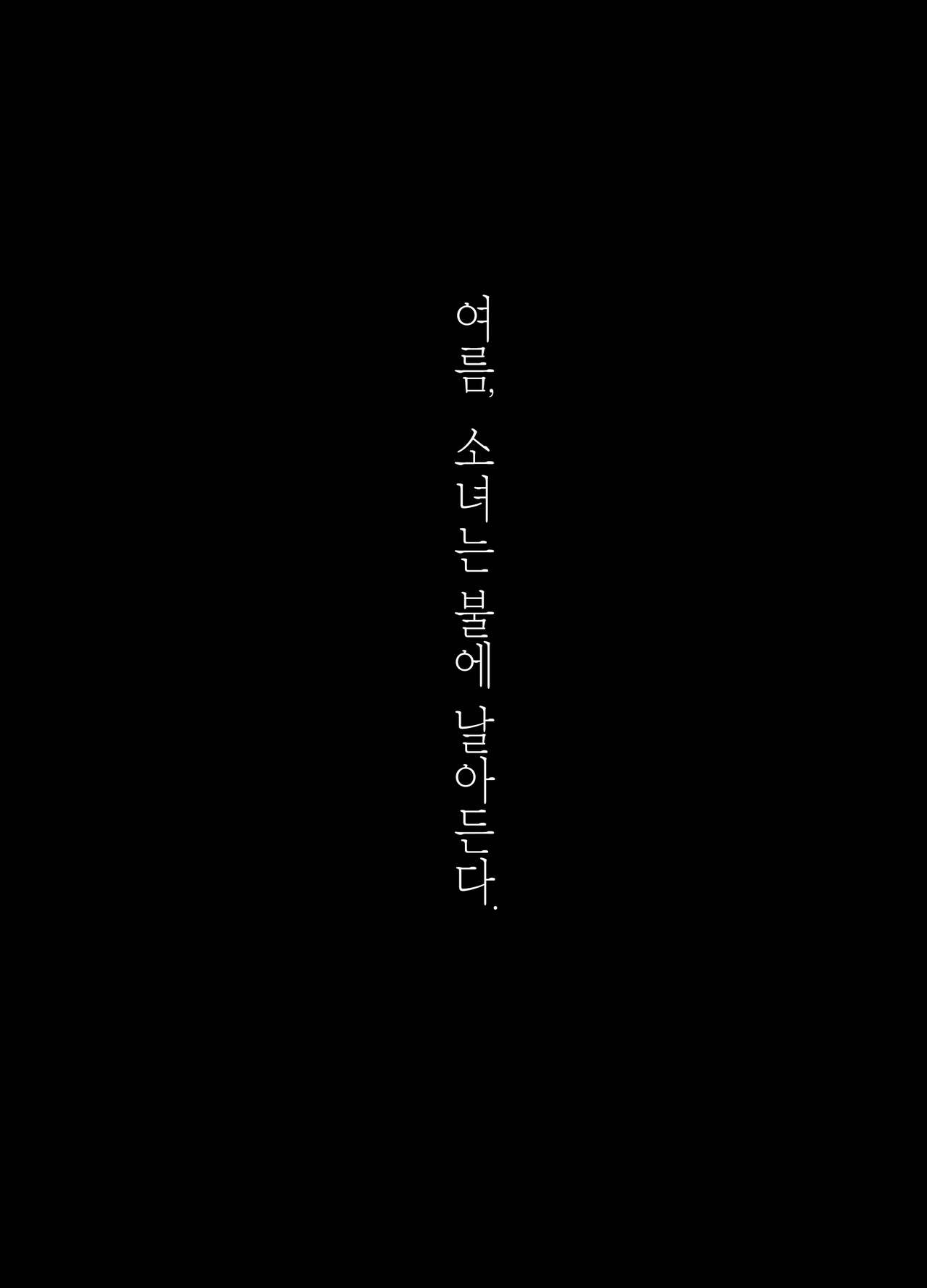 Natsu, Shoujo wa Tonde, Hi ni Iru. | 여름, 소녀는 불에, 날아든다. page 2 full