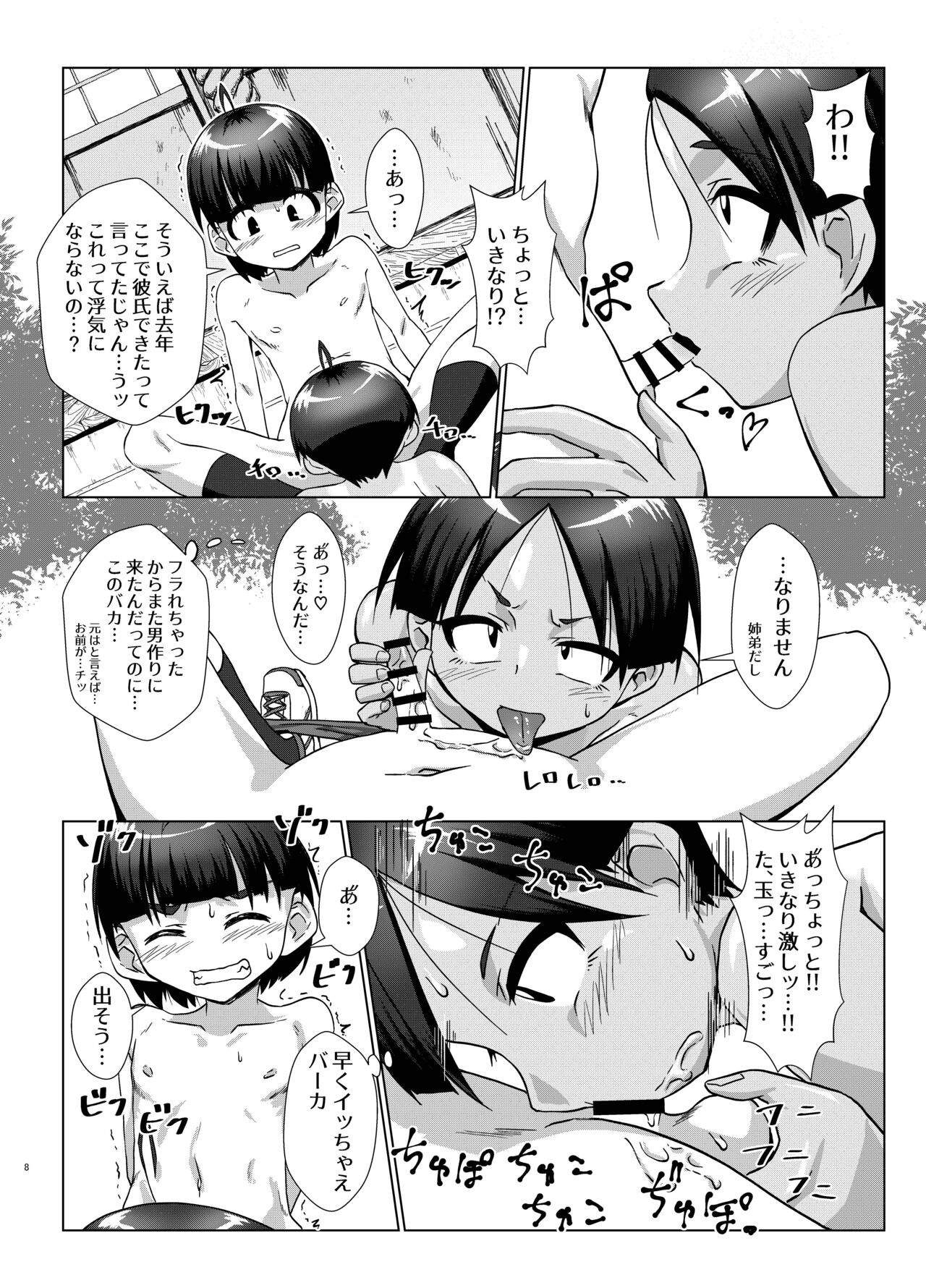 Jitsu no Kyoudai Dakedo Rinkan Gakkou Dakara H Shite mo Shouganai Yo Nee page 8 full