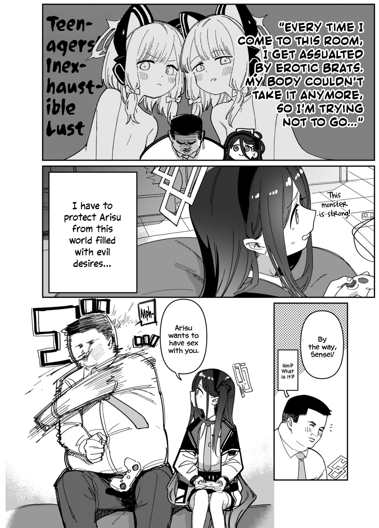 Sensei wa Yowai node Alice ga Mamorimasu! page 4 full