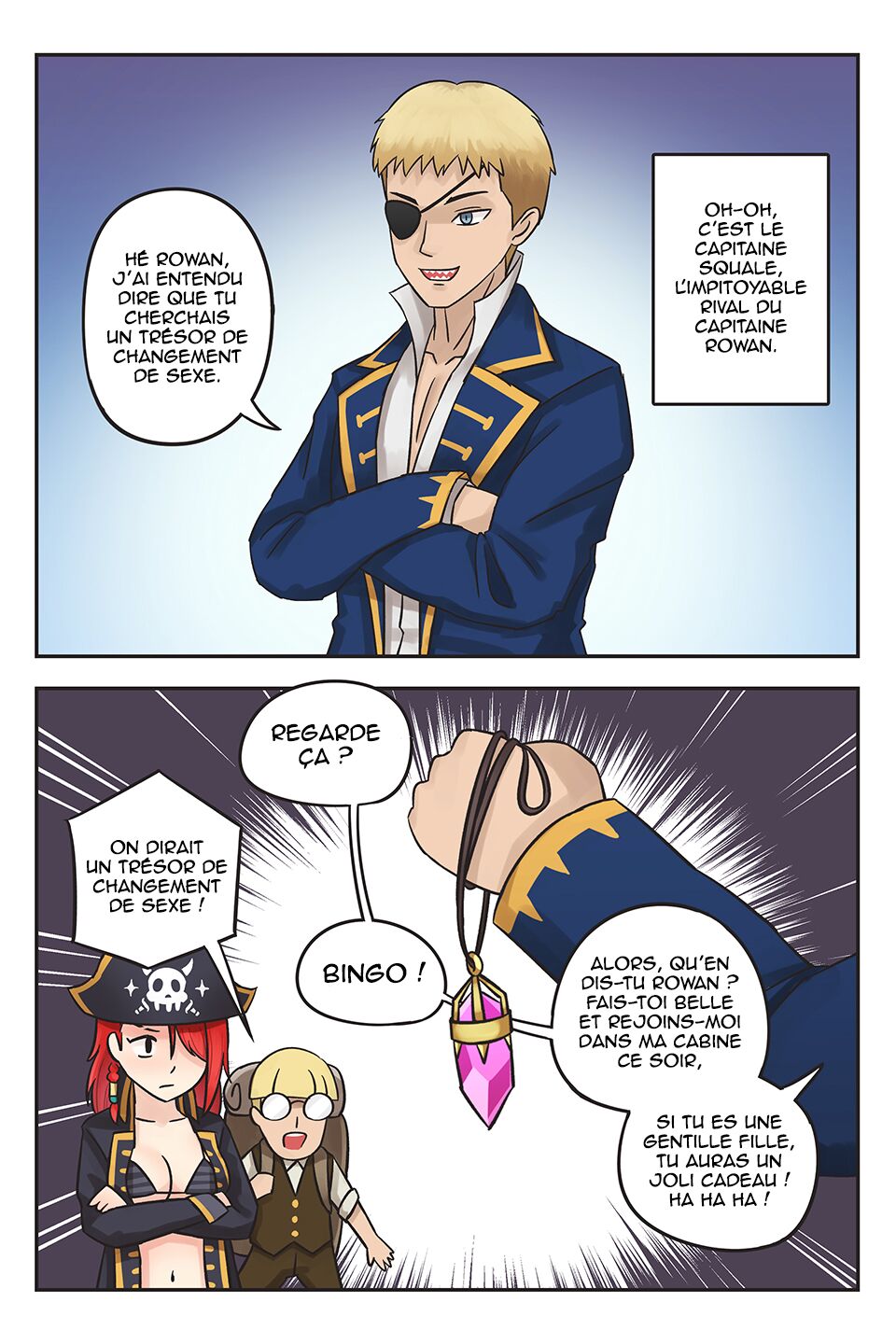 Rowan the Red Hair #3 page 2 full