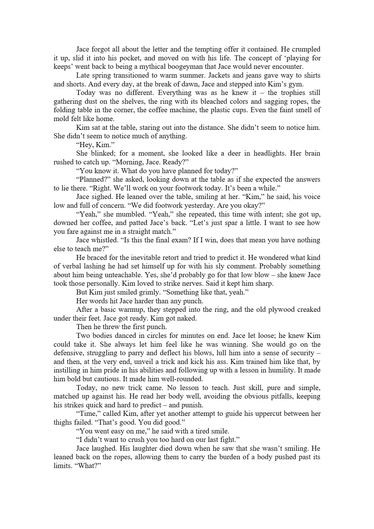 Playing for Keeps page 8 full
