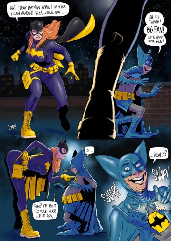 Bat Girl vs Bat Mite cover