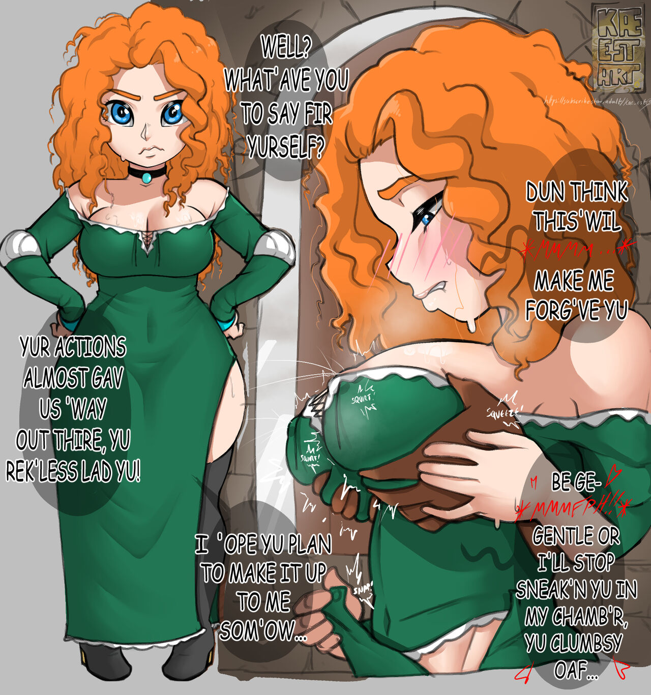 Merida's Suitor page 2 full