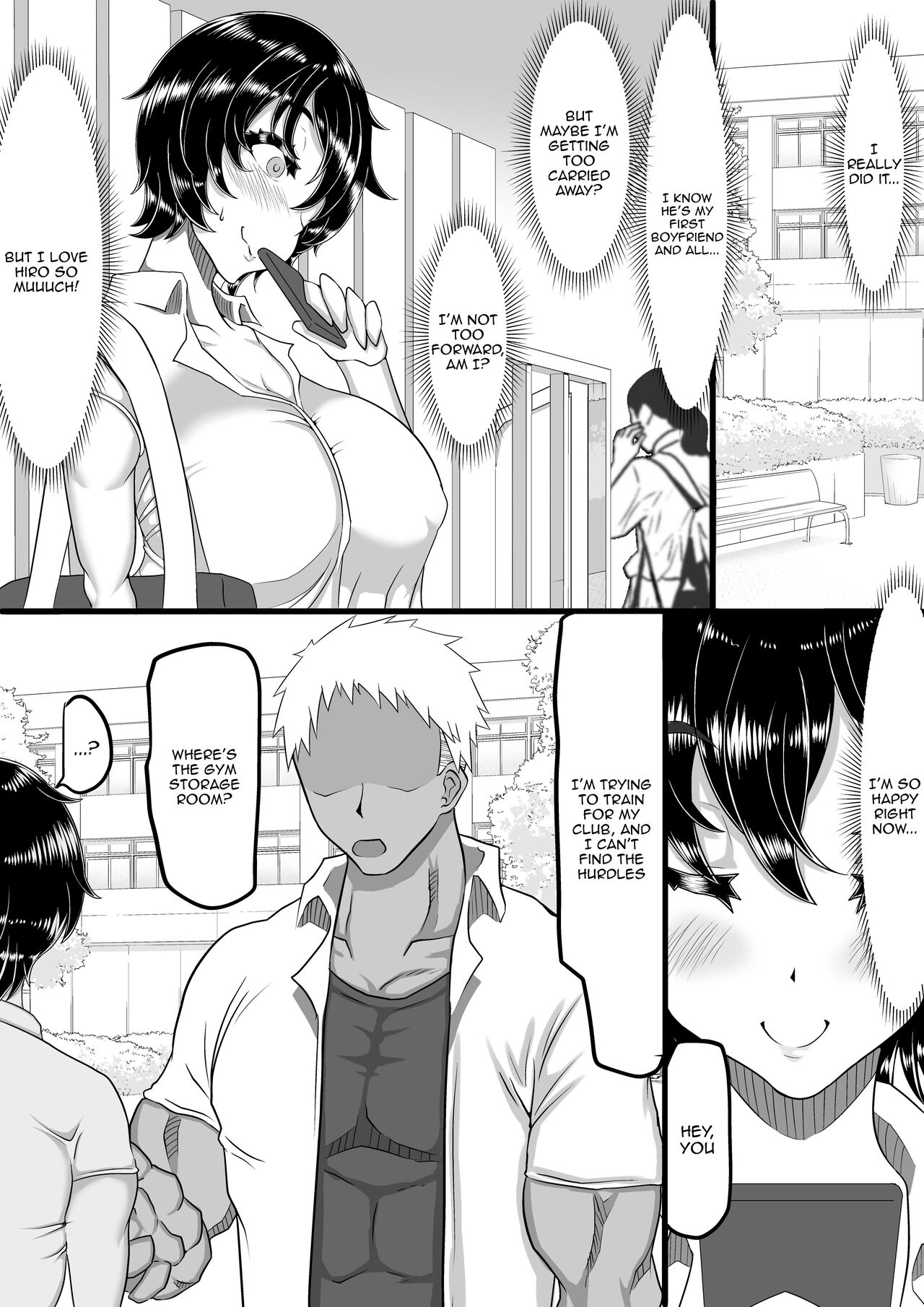 Furin Chuudoku ni Natta Kanojo wa Yori Tsuyoi Shigeki o Motomete Netorare Douga o Kareshi ni Okuru | A Girlfriend Addicted to Cheating Sends a Netorare Video To Her Boyfriend In Search of Greater Stimulus page 5 full