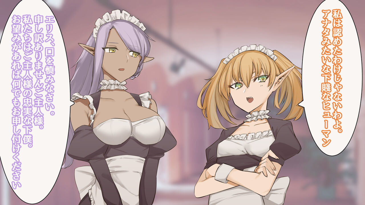 Elf no Mura ni Shoukan sareta Anata ga Senzoku Maid-tachi ni Ippai Amayaka sareru Hanashi page 7 full