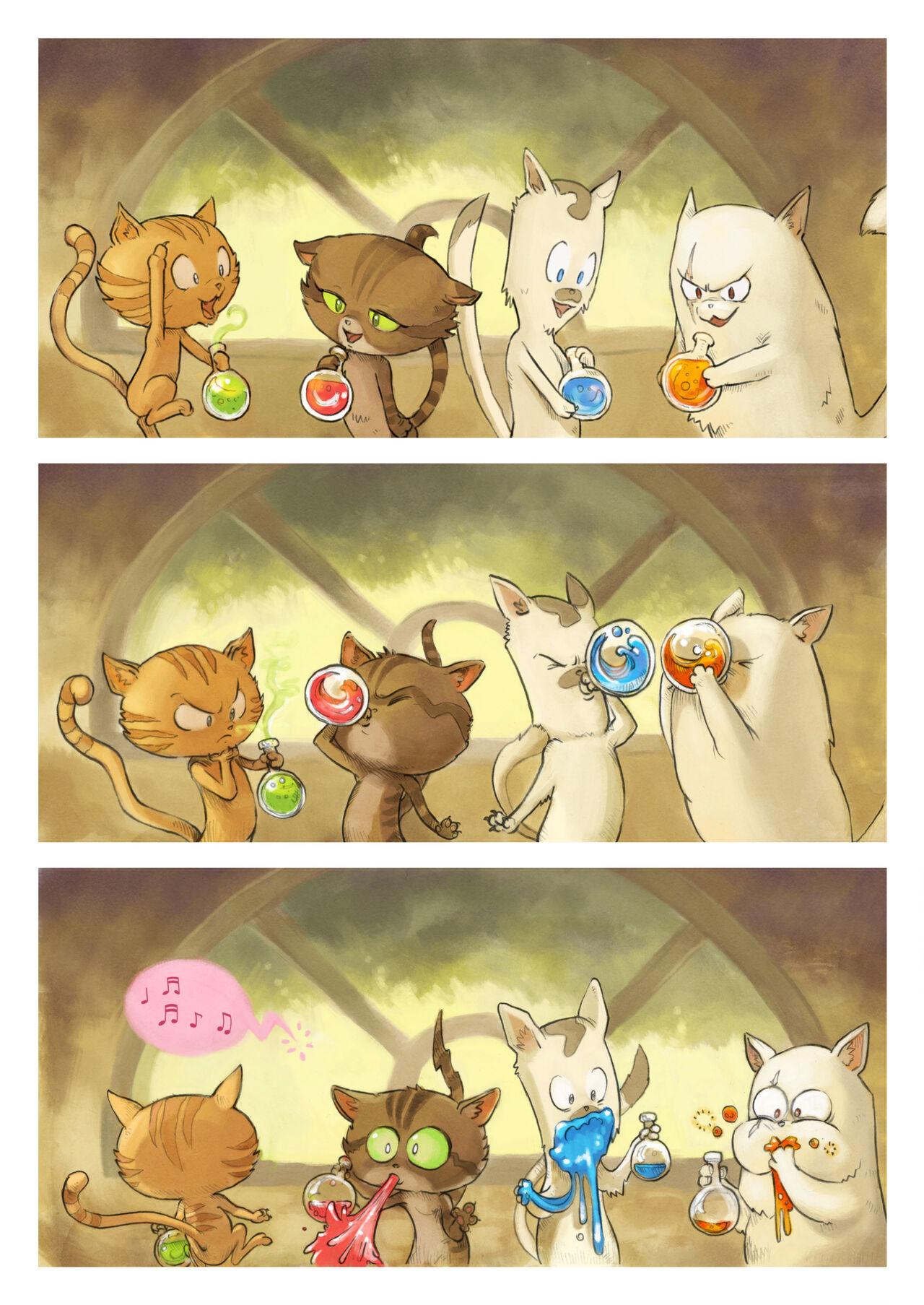 Pepper&amp;Carrot Episode 2: Rainbow Potions page 4 full