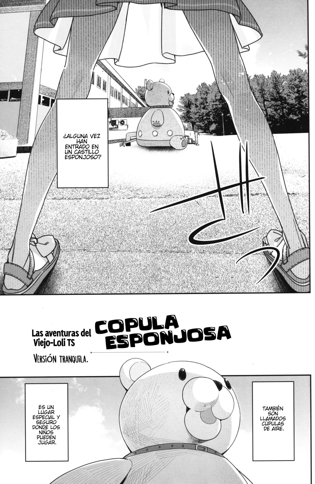 TS Loli Oji-san no Bouken Kanwa -Fuwafuwa Dome-hen- | Las aventuras del Viejo-Loli TS Versión Tranquila -Copula Esponjosa- page 2 full