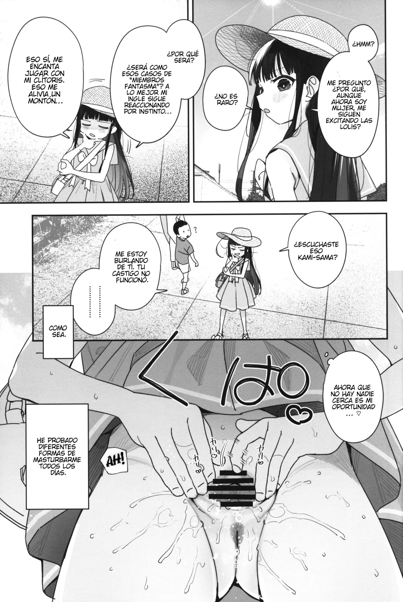 TS Loli Oji-san no Bouken Kanwa -Fuwafuwa Dome-hen- | Las aventuras del Viejo-Loli TS Versión Tranquila -Copula Esponjosa- page 4 full