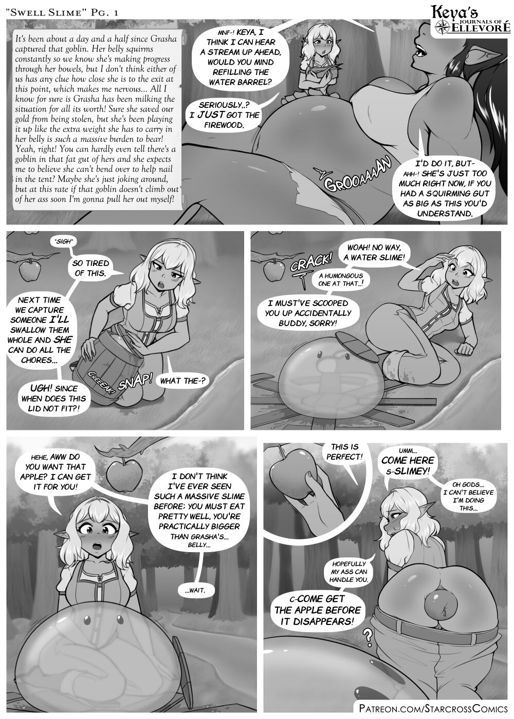 Starcross  Keya's Journals of Ellevoré page 9 full