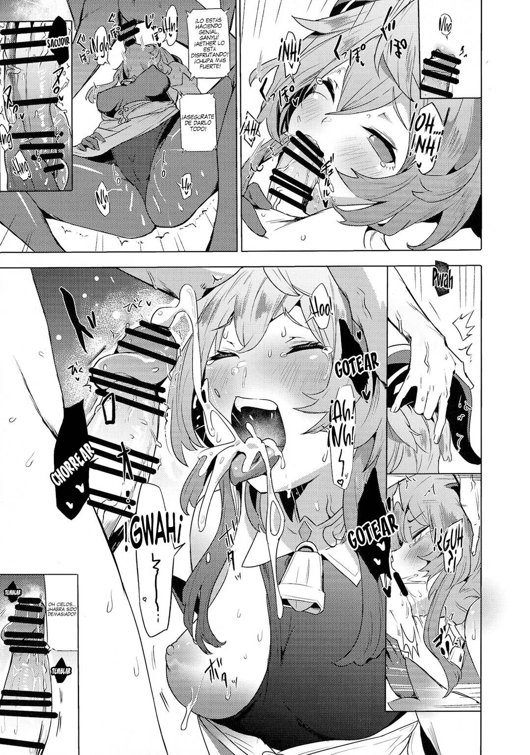 Ganyu Zangyouchuu | Ganyu Working Overtime page 10 full