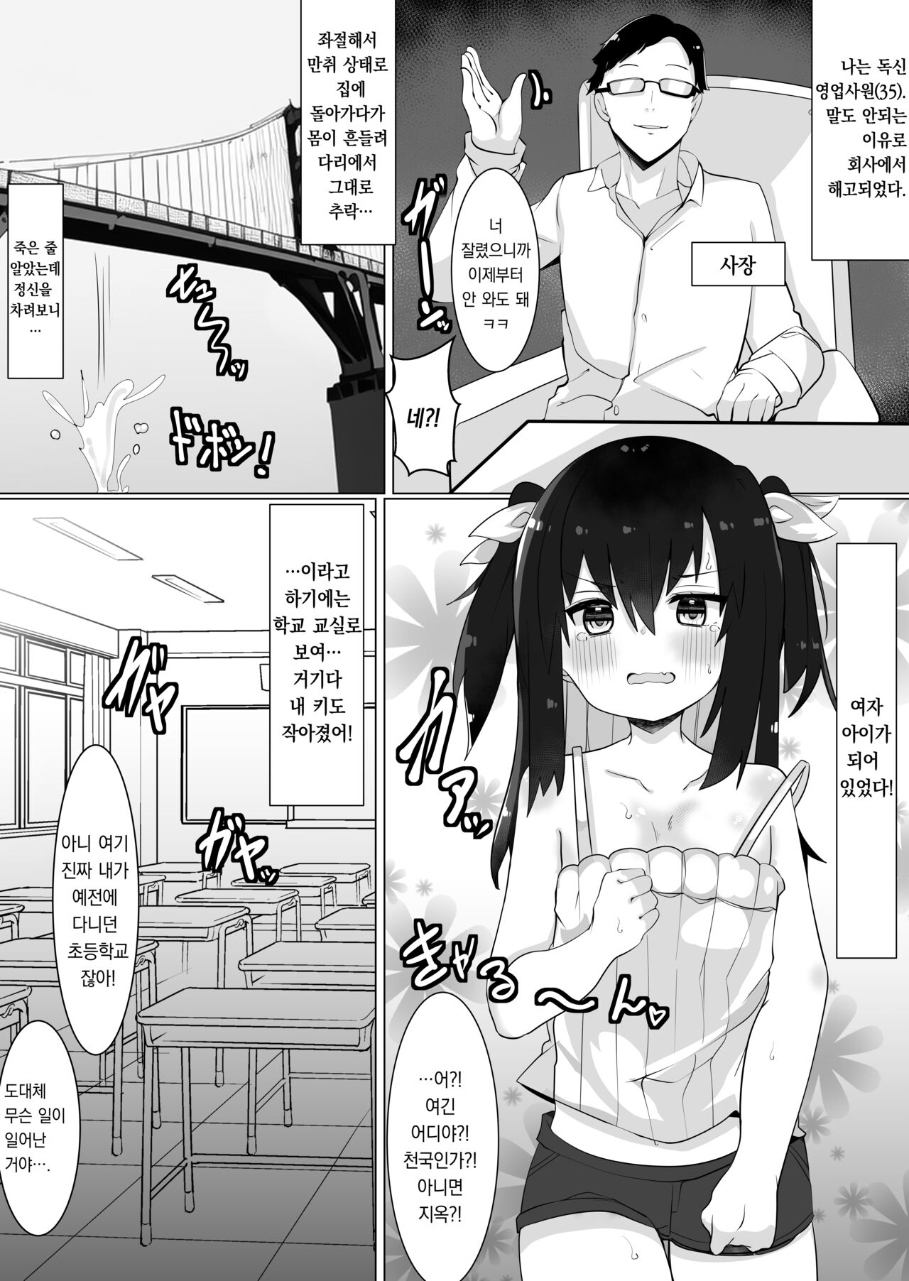 Oji-san, Onna ni Naru | 아저씨, 여자가 되다. page 2 full