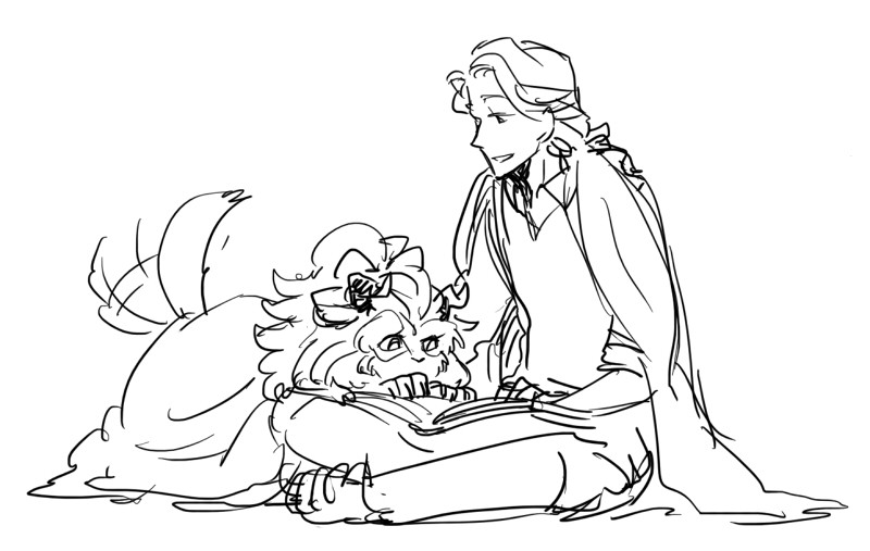 Loathly Lady / Genderswapped Beauty And The Beast page 7 full